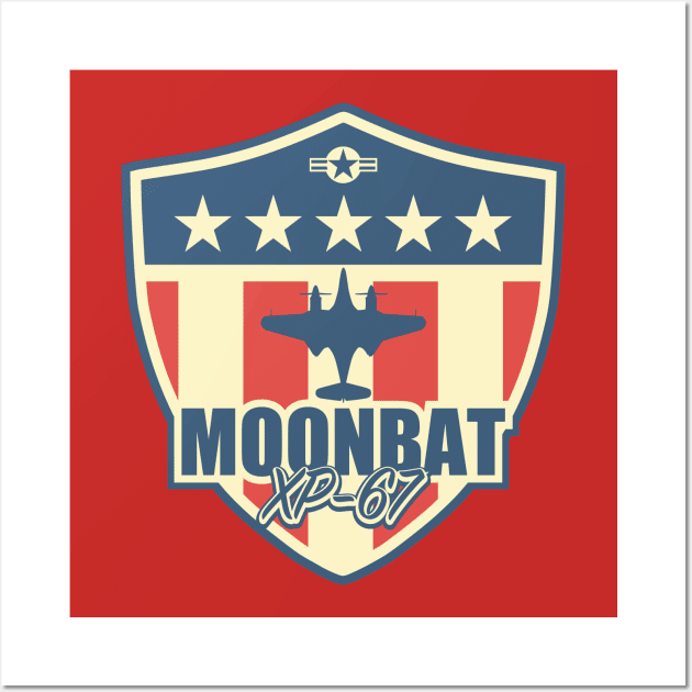 XP-67 Moonbat Wall Art by TCP